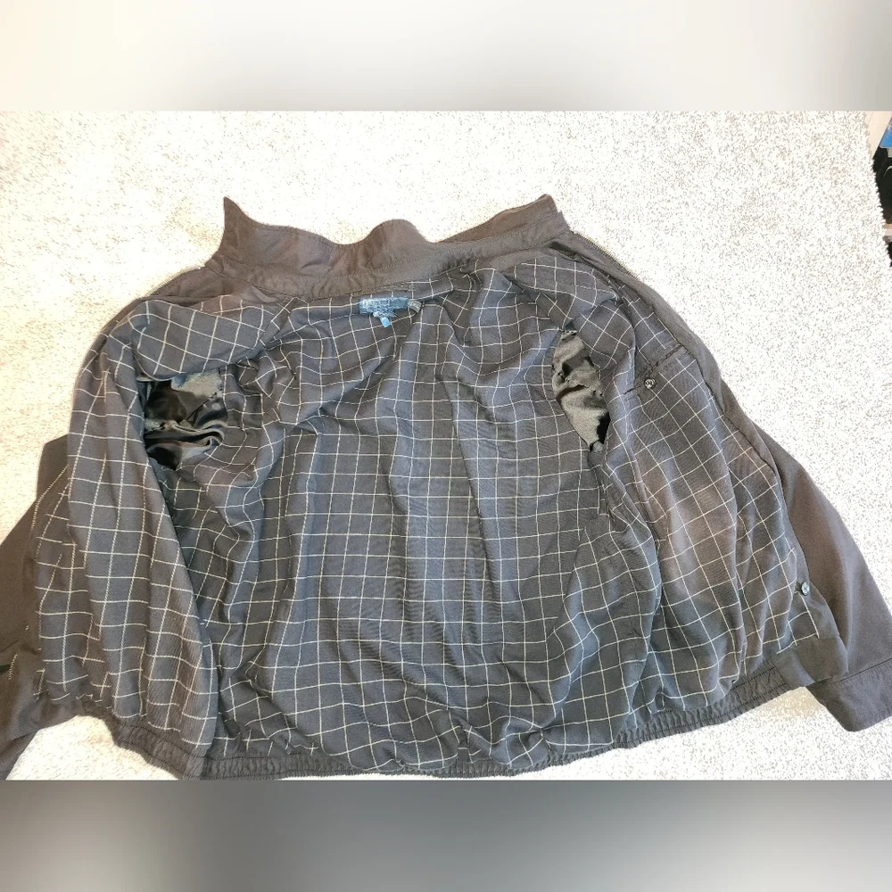 Polo by Ralph Lauren size XL, black w/cream‎ color jacket